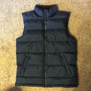 Men’s Navy Puffer vest